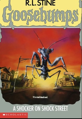 Cover of A Shocker on Shock Street by R. L. Stine