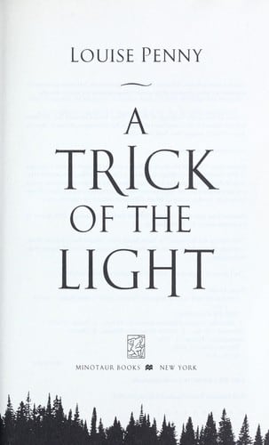 Cover of A Trick of the Light by Louise Penny