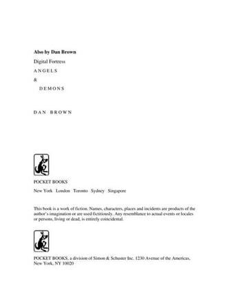 Cover of Angels & Demons by Dan Brown