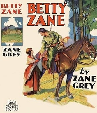Cover of Betty Zane by Zane Grey