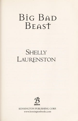 Cover of Big Bad Beast by Shelly Laurenston