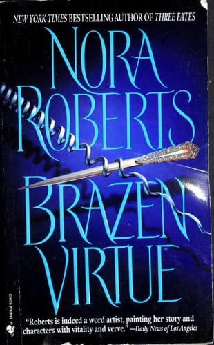 Cover of Brazen Virtue by Nora Roberts