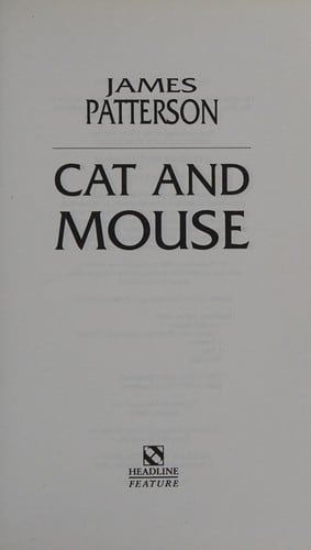 Cover of Cat and Mouse by James Patterson