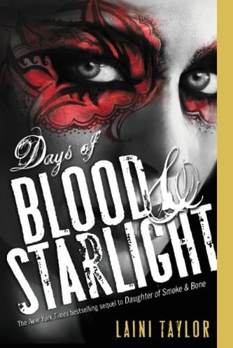 Cover of Days of Blood and Starlight by Laini Taylor