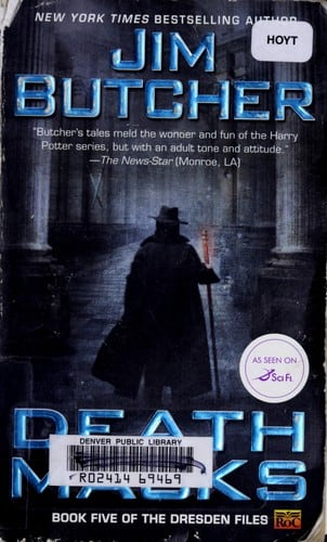 Cover of Death Masks by Jim Butcher