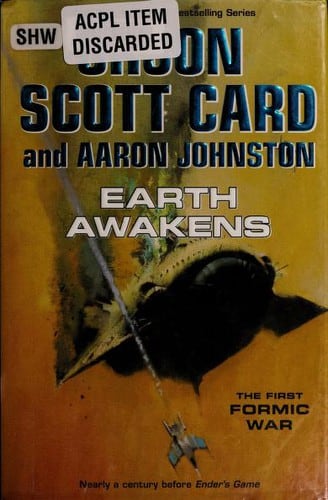 Cover of Earth Awakens by Orson Scott Card and Aaron Johnston