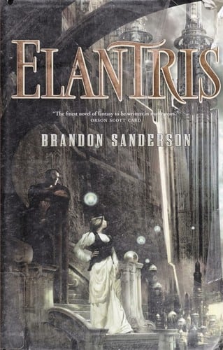 Cover of Elantris by Brandon Sanderson