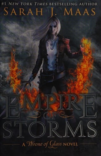 Cover of Empire of Storms by Sarah J. Maas