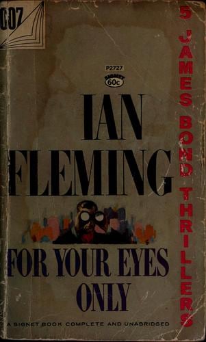 Cover of For Your Eyes Only by Ian Fleming