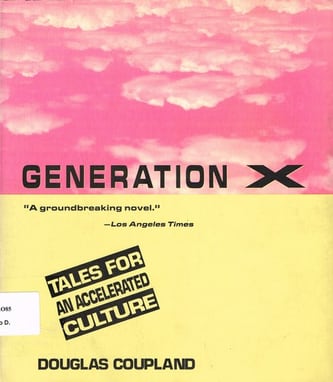 Cover of Generation X by Douglas Coupland