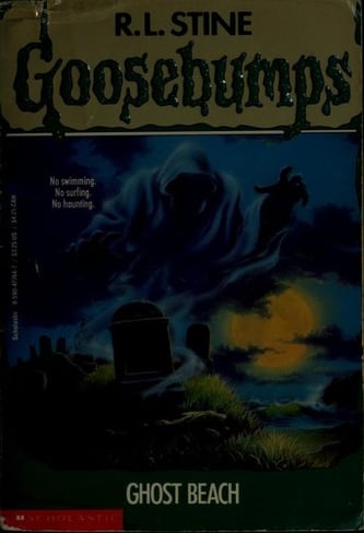 Cover of Goosebumps - Ghost Beach by R. L. Stine