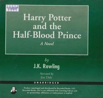 Cover of Harry Potter and the Half-Blood Prince by J. K. Rowling