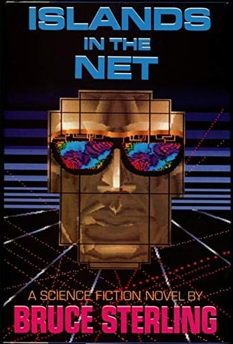 Cover of Islands in the Net by Bruce Sterling