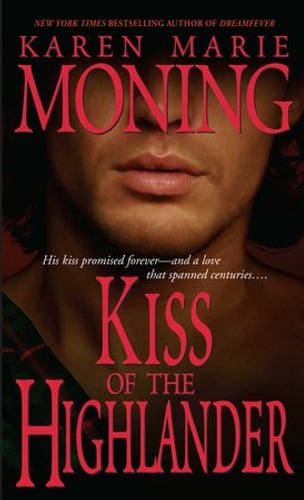 Cover of Kiss of the Highlander by Karen Marie Moning
