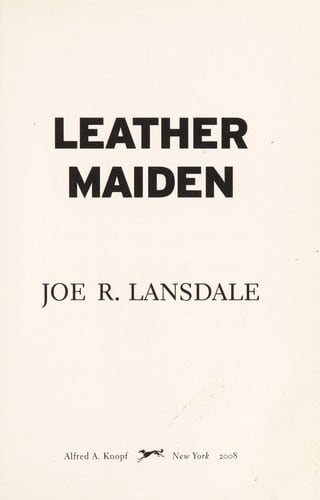 Cover of Leather Maiden by Joe R. Lansdale