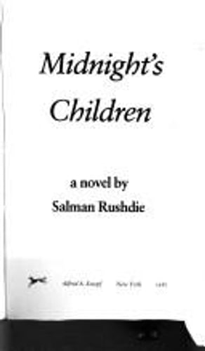 Cover of Midnight's Children by Salman Rushdie