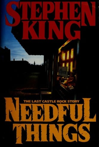 Cover of Needful Things by Stephen King