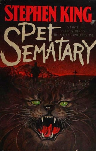 Cover of Pet Sematary by Stephen King