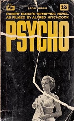 Cover of Psycho by Robert Bloch