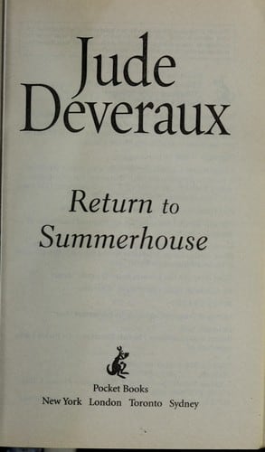 Cover of Return to Summerhouse by Jude Deveraux