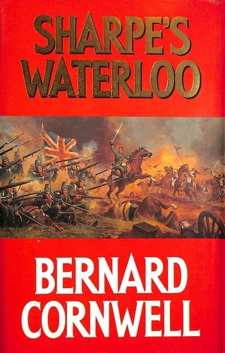 Cover of Sharpe's Waterloo by Bernard Cornwell