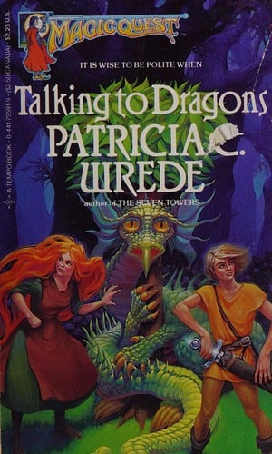 Cover of Talking to Dragons by Patricia C. Wrede