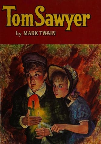 Cover of The Adventures of Tom Sawyer by Mark Twain