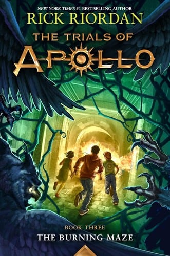 Cover of The Burning Maze by Rick Riordan