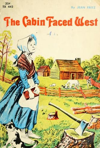 Cover of The Cabin Faced West by Jean Fritz