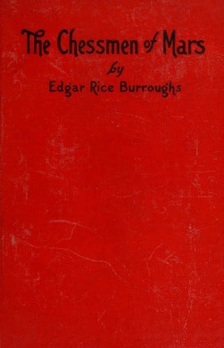 Cover of The Chessmen of Mars by Edgar Rice Burroughs