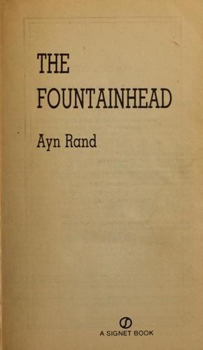 Cover of The Fountainhead by Ayn Rand