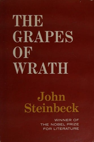 Cover of The Grapes of Wrath by John Steinbeck