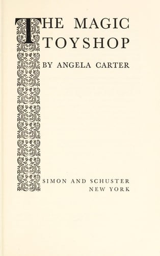 Cover of The magic toyshop by Angela Carter