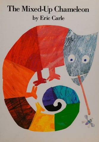 Cover of The Mixed-Up Chameleon by Eric Carle