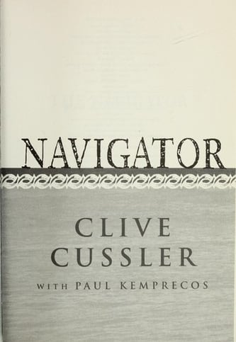 Cover of The Navigator by Clive Cussler
