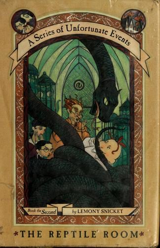 Cover of The Reptile Room by Lemony Snicket