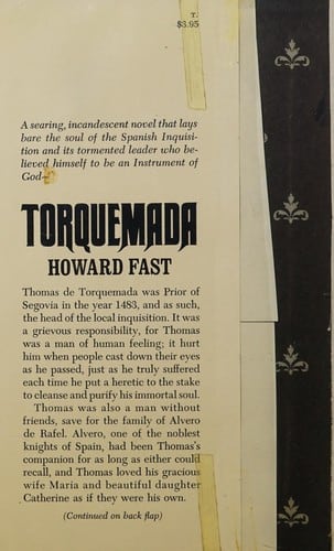 Cover of Torquemada by Howard Fast