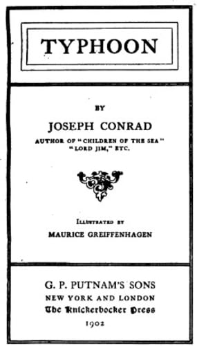 Cover of Typhoon by Joseph Conrad