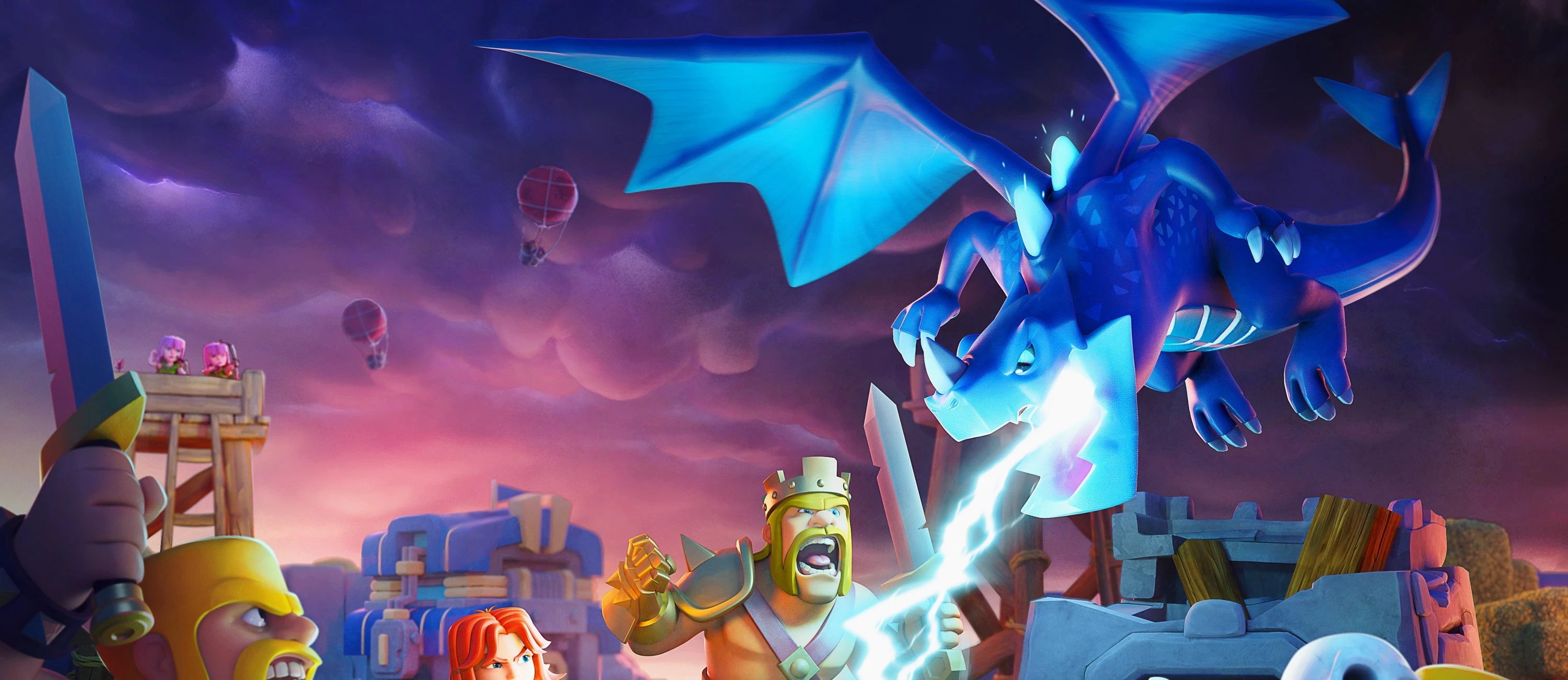 Clash of Clans game artwork