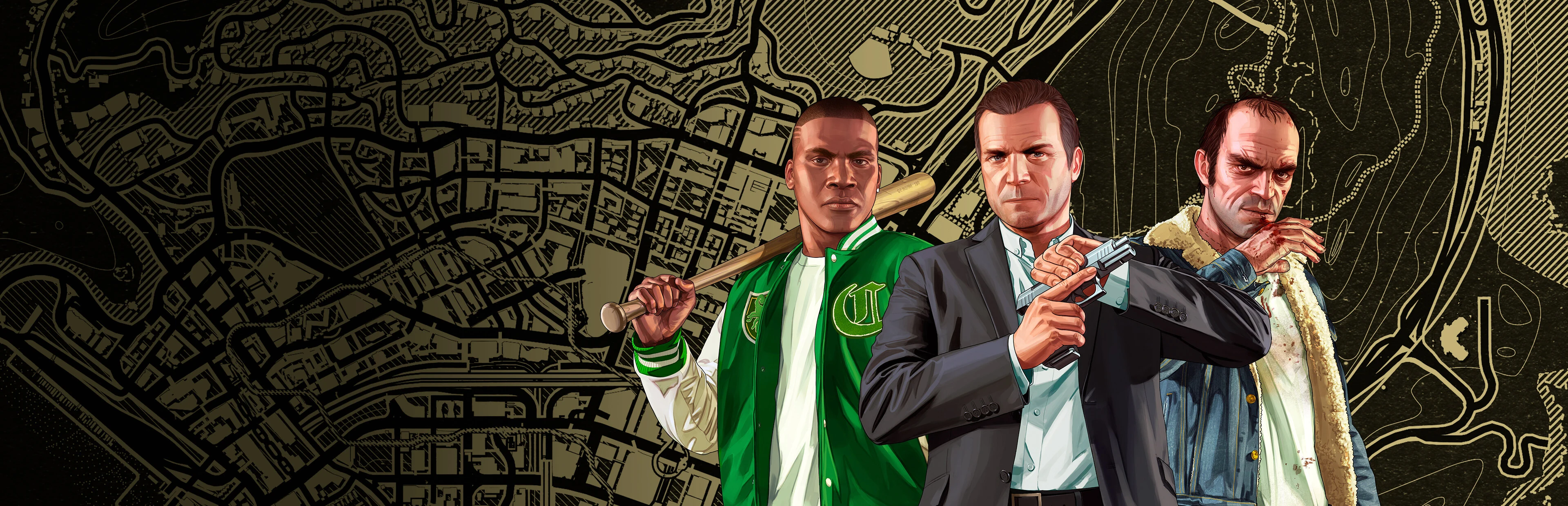 Grand Theft Auto V Enhanced game artwork