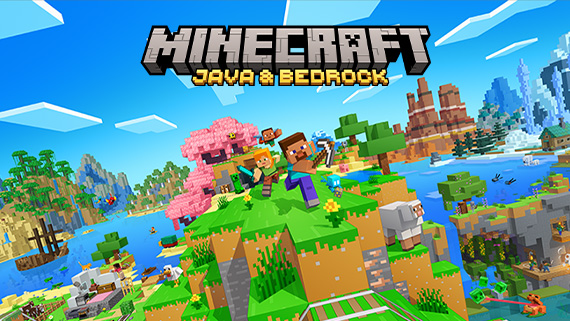Minecraft game artwork