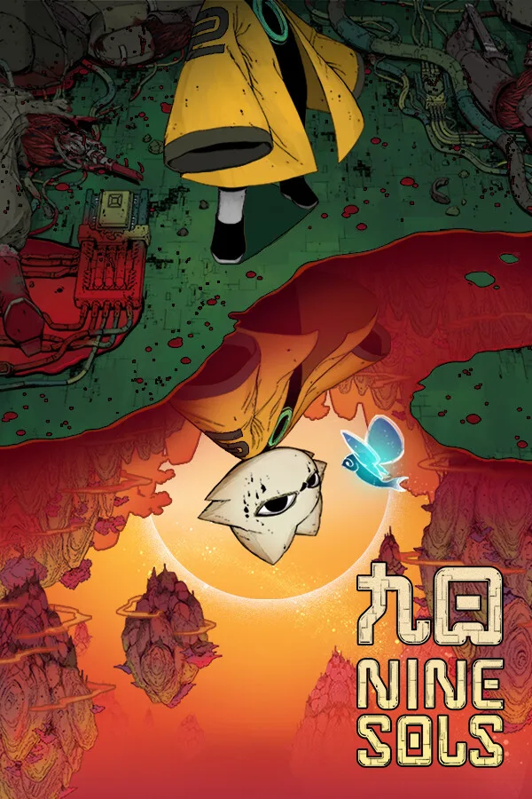 Nine Sols key art showing Yi in a ruined city of New Kunlun