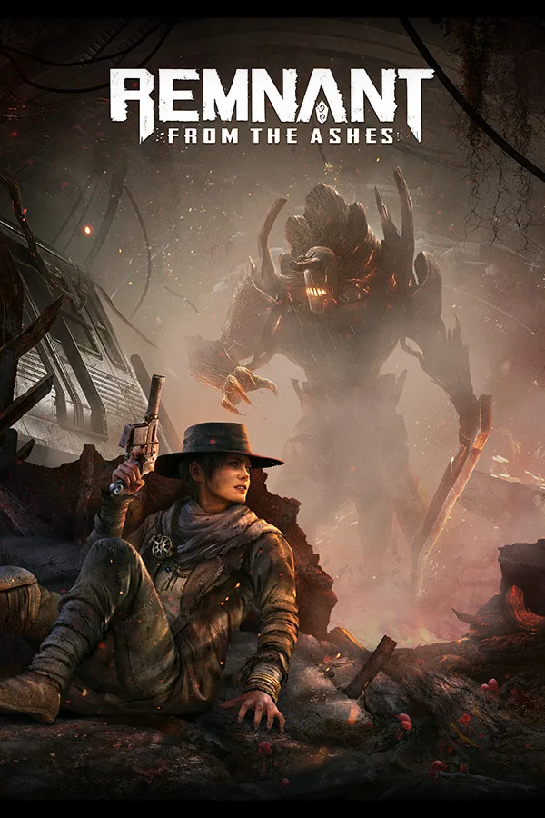 Remnant: From the Ashes key art showing a survivor armed for a fight