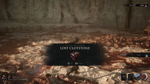Lost Clotstone in the world