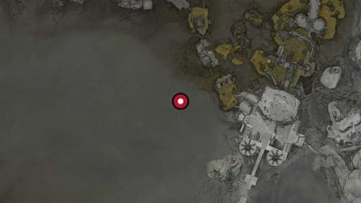 Map position of Barrage Stone