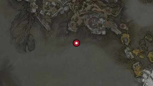 Map position of Bulwark Stone