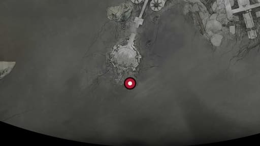 Map position of Deadeye Stone