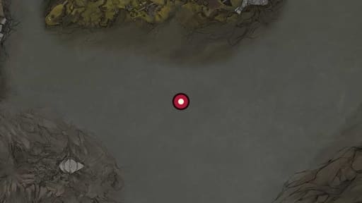 Map position of Gloombound Ritualist