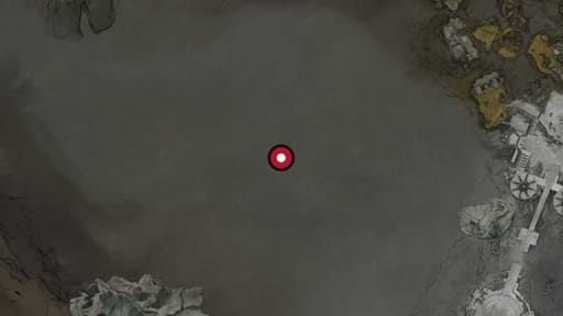 Map position of Grudge Stone