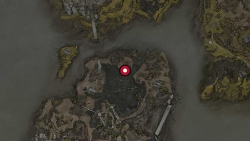 Map position of Subjugated Guardian